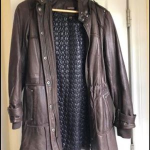 Leather jacket (brown) Danier leather